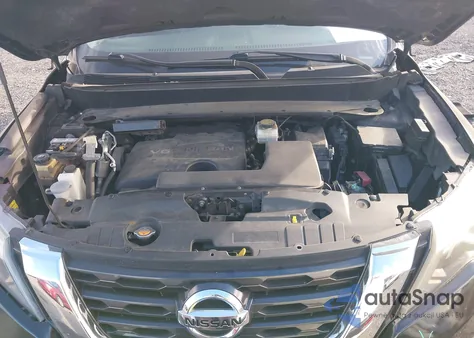 2017 Nissan Pathfinder Sv из США, поврежденный, VIN 5N1DR2MN5HC679701